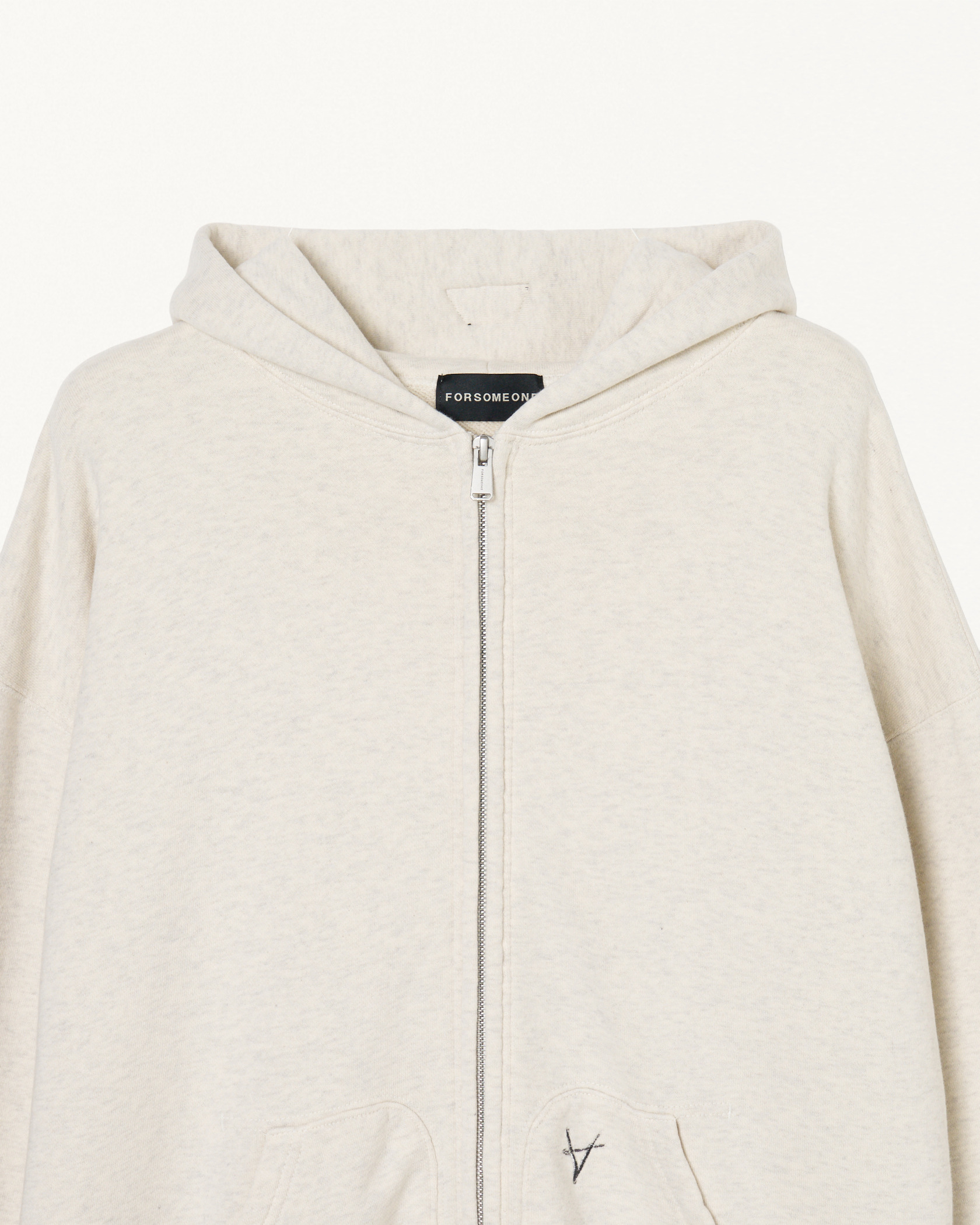 AK ZIP HOODIE 詳細画像 Ivory 4