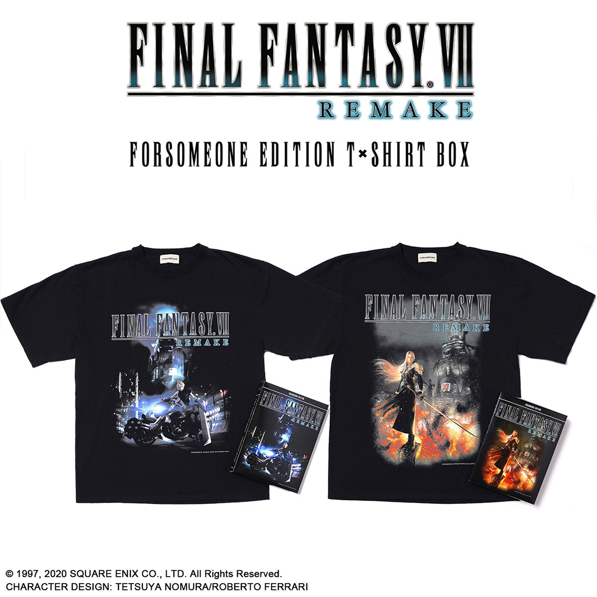 多くの人を魅了した名作のリメイク 『FINAL FANTASY VII REMAKE』 とのコラボレーションアイテムを受注販売