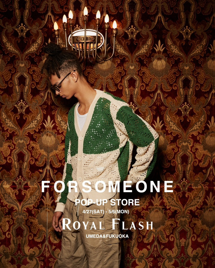 ROYAL FLASH梅田・福岡店にて4/27(土)-5/6(月)の期間、POP-UPストアを開催