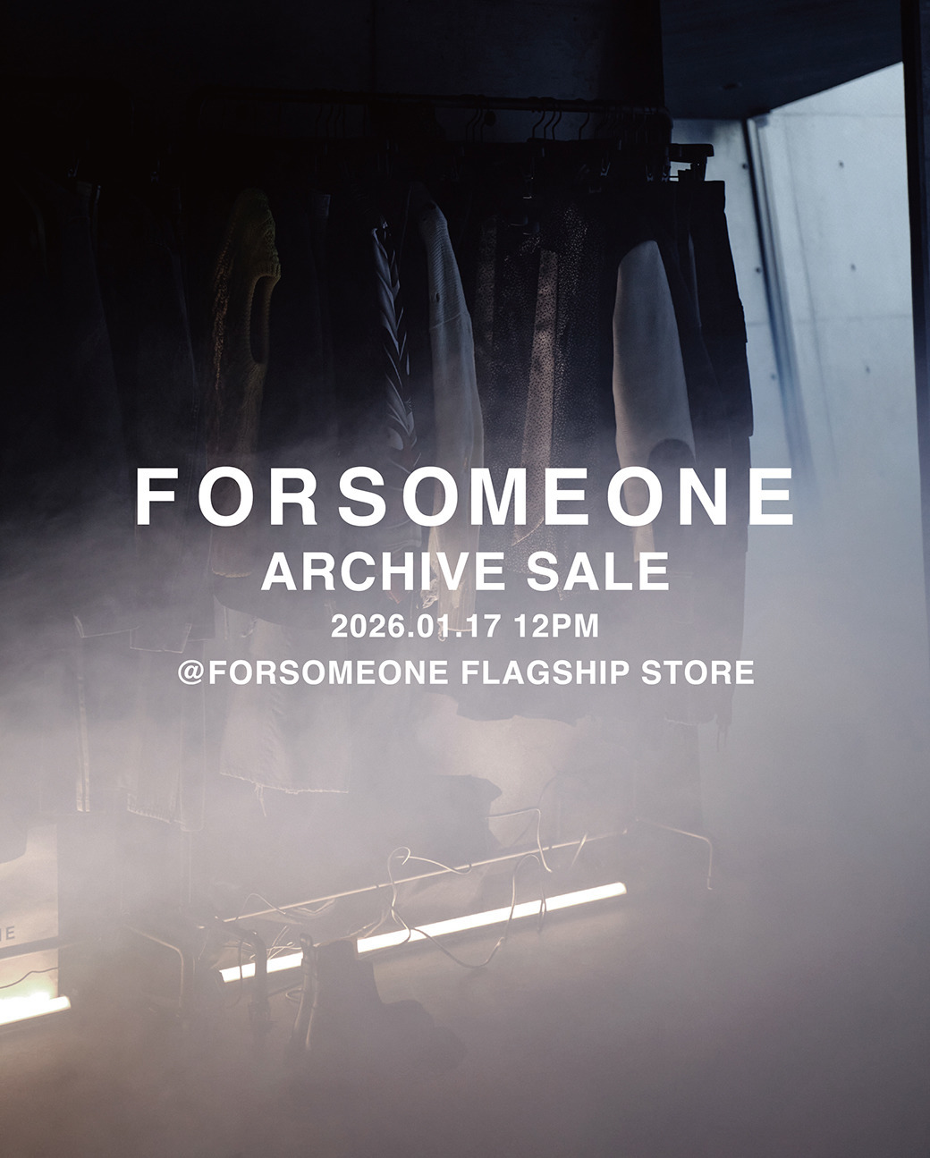 FORSOMEONE FLAGSHIP STORE限定での『ARCHIVE SALE』